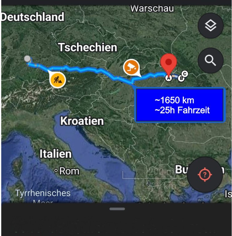 01 Karte DE Austria Ungarn Rumänien